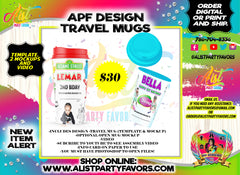 APF Design-Travel Mug Template