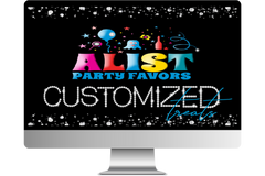 $250 Party Package: Snap Chat Filter, & Pick 3 Items