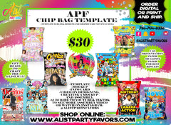 APF Chip Bag Template