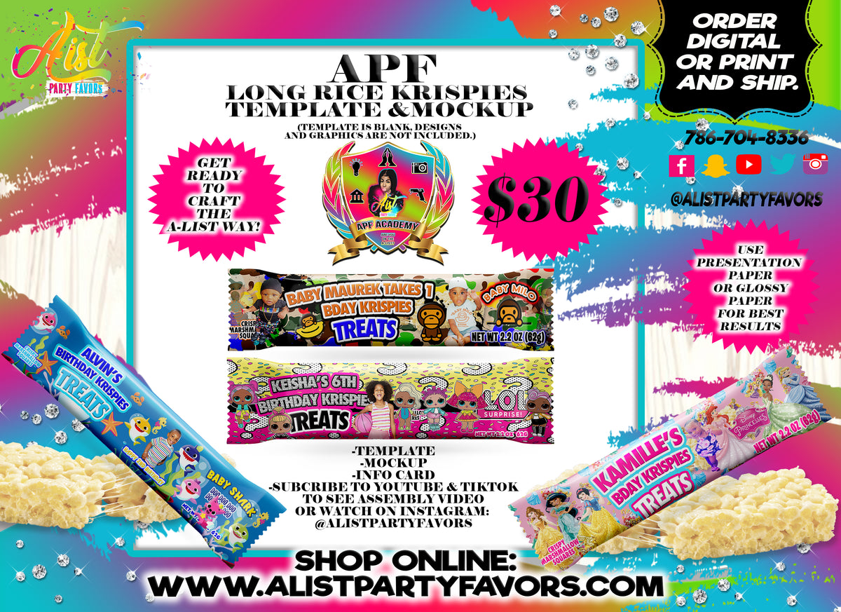 APF Long Rice Krispies Template