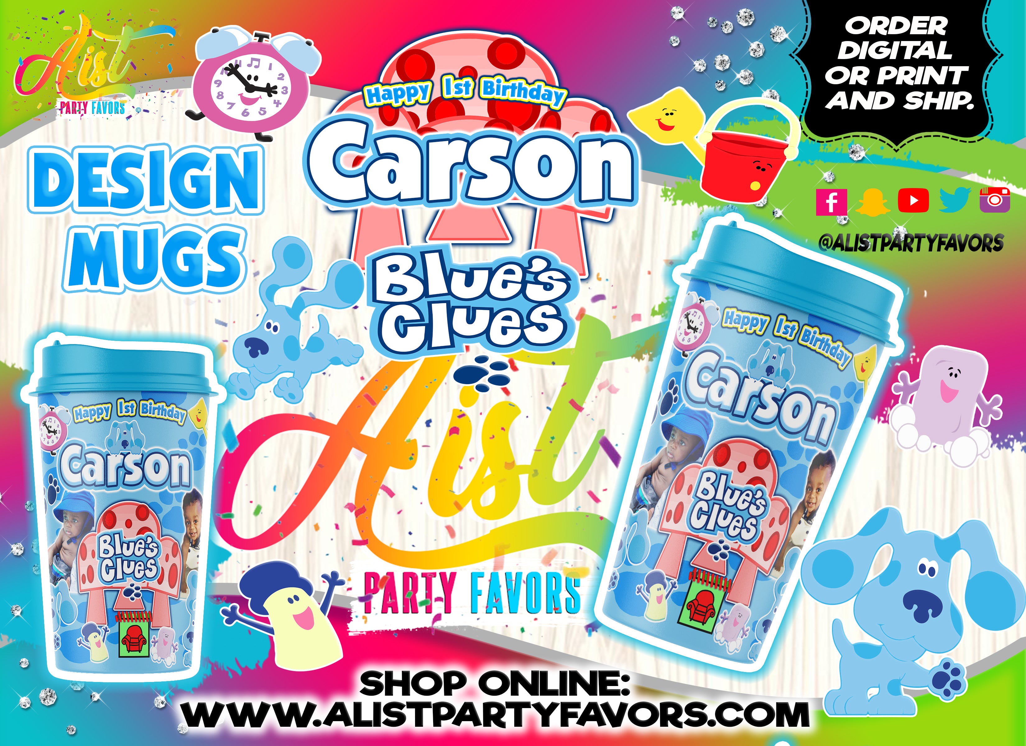 A-List Color & Design Travel Mugs