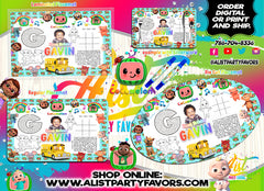 PLACEMAT CLASS REPLAY WITH TEMPLATE/MOCKUP